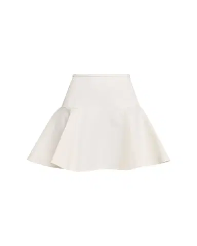 Burberry Ebony Cotton Twill Flare Mini Skirt | Thumbnail 1 Burberry Ebony Cotton Twill Flare Mini Skirt | Thumbnail 1