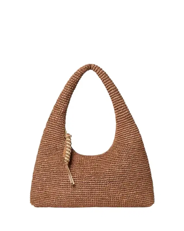 Loeffler Randall Willow Woven Raffia Hobo Bag