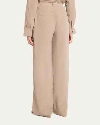 Vince Pleated High-Rise Pants | Thumbnail 3 Vince Pleated High-Rise Pants | Thumbnail 3