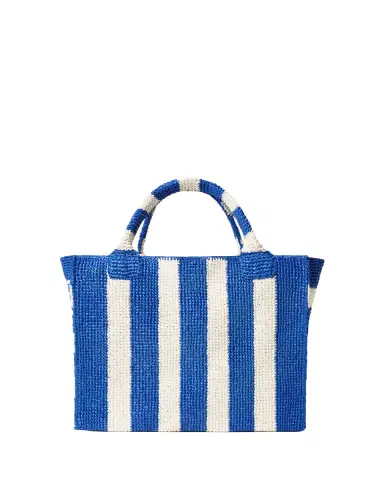 Loeffler Randall Sol Striped Crochet Raffia Tote Bag | Thumbnail 3 Loeffler Randall Sol Striped Crochet Raffia Tote Bag | Thumbnail 3