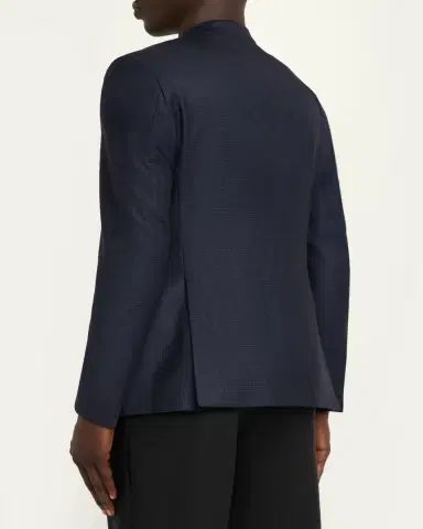 Giorgio Armani Men's Soft Prince of Wales Single-Breasted Sport Coat | Thumbnail 3 Giorgio Armani Men's Soft Prince of Wales Single-Breasted Sport Coat | Thumbnail 3