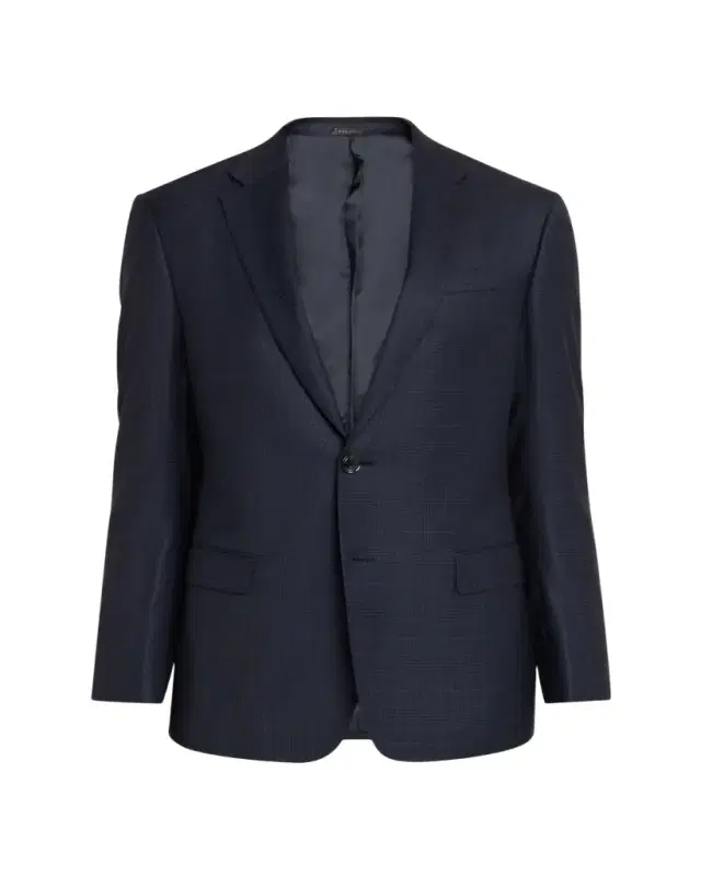 Giorgio Armani Men's Soft Prince of Wales Single-Breasted Sport Coat