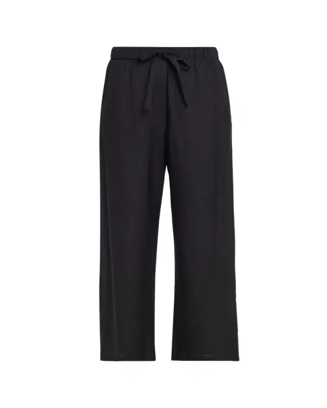 Piped Silk Pj Pants