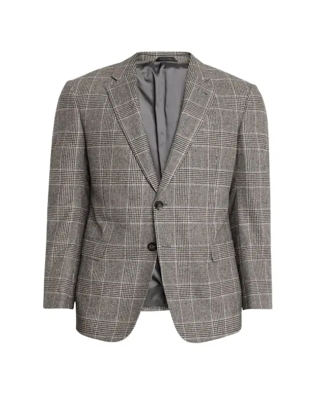 Giorgio Armani Men's Soft Glen Plaid Single-Breasted Sport Coat