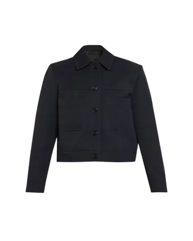 Nili Lotan Susannah Virgin Wool Cropped Jacket | Thumbnail 1