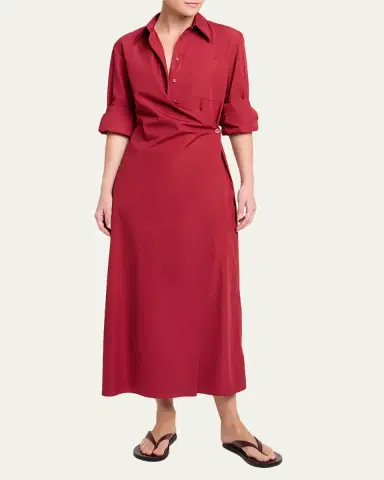 TWP New Earl Maxi Shirtdress | Thumbnail 4 TWP New Earl Maxi Shirtdress | Thumbnail 4
