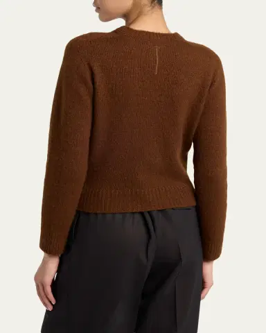 Tom Ford Cashmere-Silk Crewneck Sweater | Thumbnail 3 Tom Ford Cashmere-Silk Crewneck Sweater | Thumbnail 3