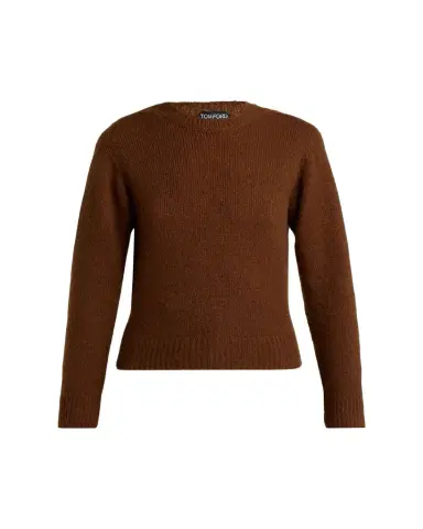 Tom Ford Cashmere-Silk Crewneck Sweater | Thumbnail 1 Tom Ford Cashmere-Silk Crewneck Sweater | Thumbnail 1
