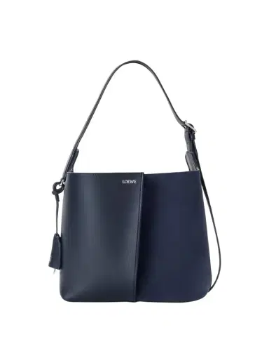 Loewe Bilbao Medium Leather and Suede Bucket Bag | Thumbnail 1