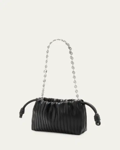 Loewe Flamenco Pleated Shoulder Bag in Napa Leather | Thumbnail 2 Loewe Flamenco Pleated Shoulder Bag in Napa Leather | Thumbnail 2