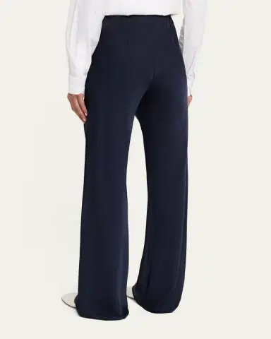 Veronica Beard Braddock Satin Pants | Thumbnail 3 Veronica Beard Braddock Satin Pants | Thumbnail 3