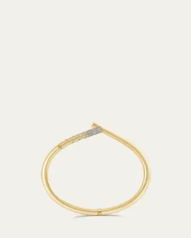 TABAYER 18K Yellow Gold Fairmined Oera Bracelet with Diamonds | Thumbnail 3