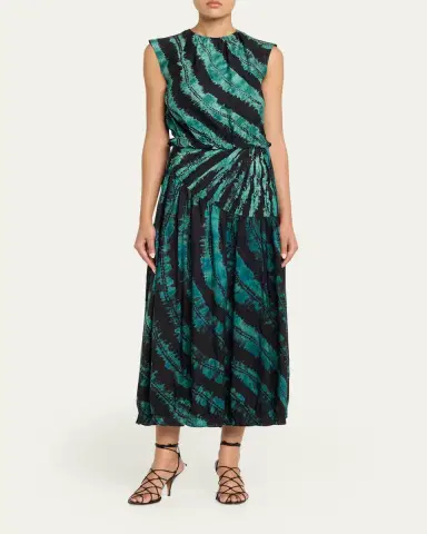 Ulla Johnson Kaia Shibori Tie-Dye Top | Thumbnail 2 Ulla Johnson Kaia Shibori Tie-Dye Top | Thumbnail 2