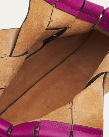 Ulla Johnson Charlotte Woven Leather Crossbody Bag | Thumbnail 4