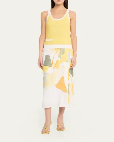 Vince Birdseye Pocket Tank Top | Thumbnail 2