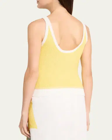 Vince Birdseye Pocket Tank Top | Thumbnail 3