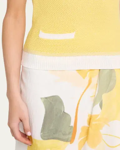 Vince Birdseye Pocket Tank Top | Thumbnail 5