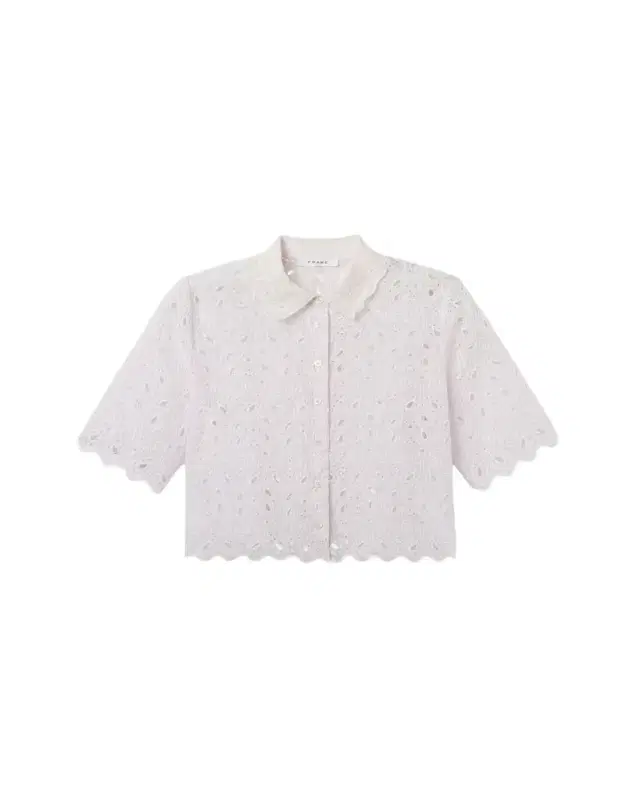FRAME The Paisley Eyelet Shirt