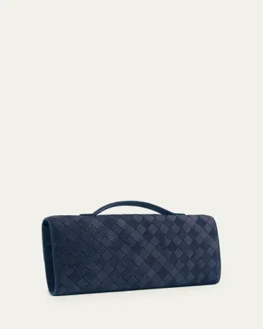 Bottega Veneta Andiamo Suede Clutch Bag | Thumbnail 3