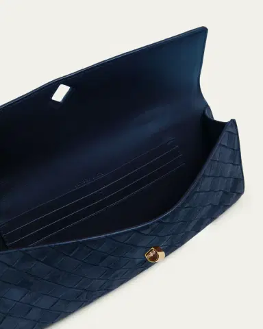 Bottega Veneta Andiamo Suede Clutch Bag | Thumbnail 4