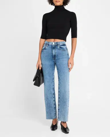Frame Le Sleek Straight Jeans | Thumbnail 2 Frame Le Sleek Straight Jeans | Thumbnail 2