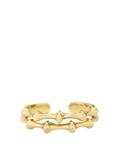 VRAM 18K Yellow Gold Chrona II Hinged Cuff Bracelet | Thumbnail 1