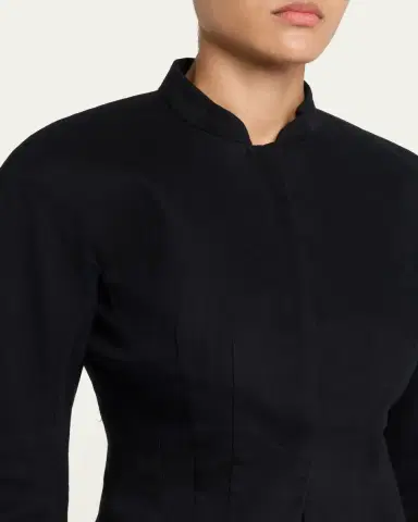 The Row Bastien Single-Breasted Fitted Jacket | Thumbnail 5 The Row Bastien Single-Breasted Fitted Jacket | Thumbnail 5