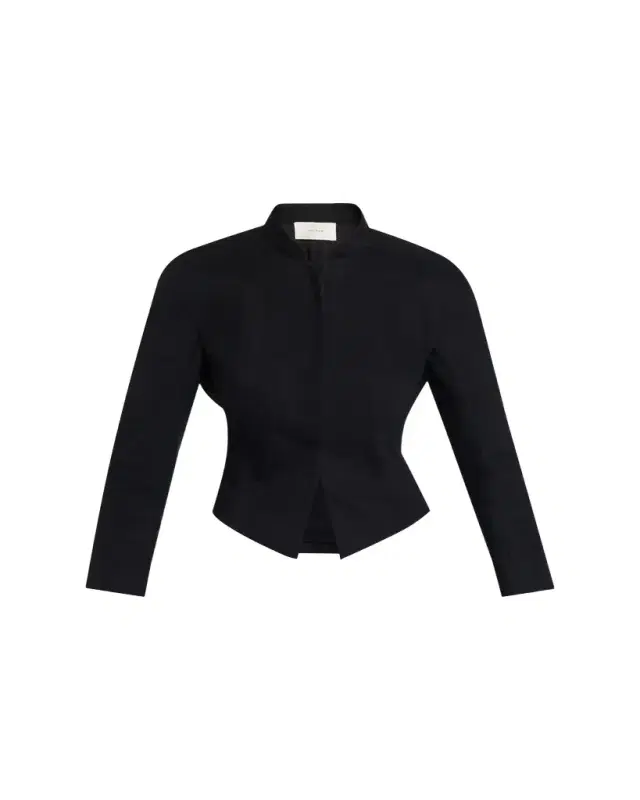 THE ROW Bastien Single-Breasted Fitted Jacket