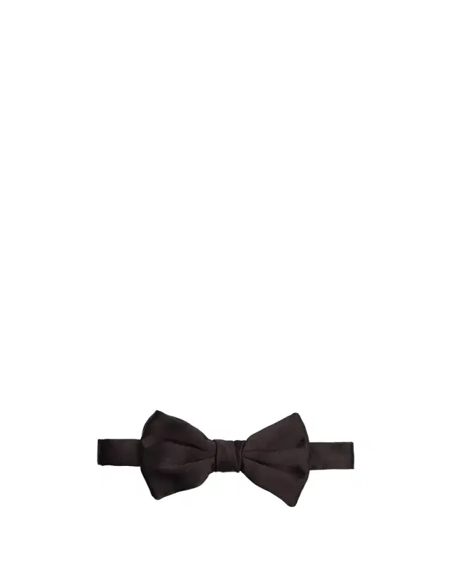 Men's Pre-Tied Silk Twill Bow Tie