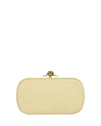 Bottega Veneta Puffy Leather Knot Clutch Bag | Thumbnail 1