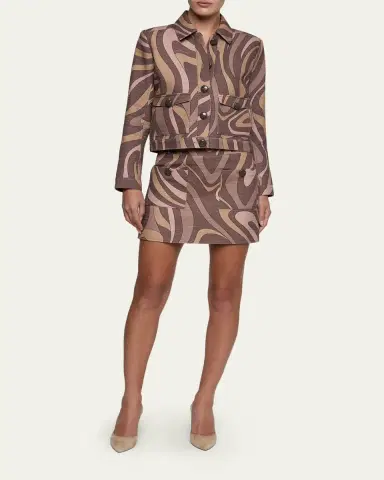 L'Agence Nyx Cropped Jacket | Thumbnail 2 L'Agence Nyx Cropped Jacket | Thumbnail 2