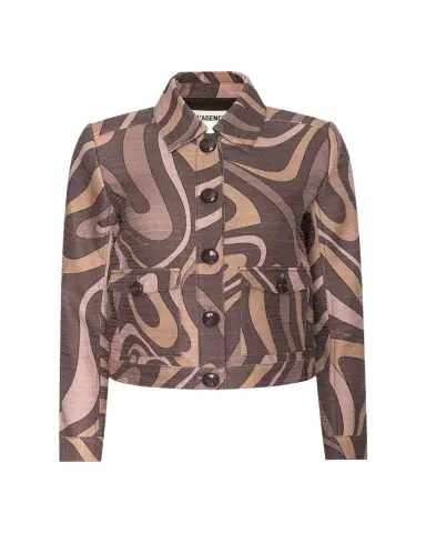 L'Agence Nyx Cropped Jacket | Thumbnail 1 L'Agence Nyx Cropped Jacket | Thumbnail 1