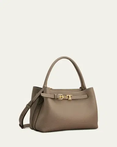 Tod's T Timeless Belted Leather Top-Handle Bag | Thumbnail 3