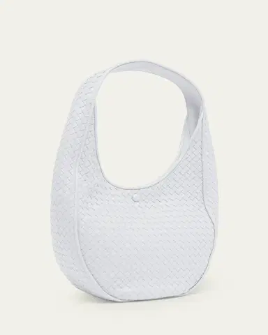 Bottega Veneta Ovetto Oval Leather Shoulder Bag | Thumbnail 3