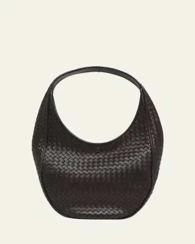 Bottega Veneta Ovetto Oval Leather Shoulder Bag | Thumbnail 6