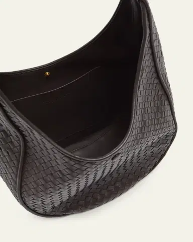 Bottega Veneta Ovetto Oval Leather Shoulder Bag | Thumbnail 9