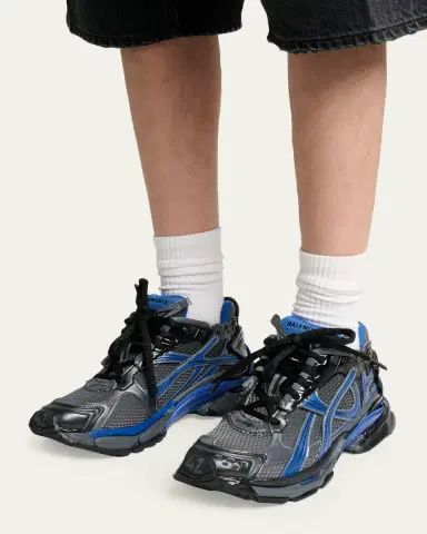 Balenciaga Men's Mesh Runner Sneakers | Thumbnail 2 Balenciaga Men's Mesh Runner Sneakers | Thumbnail 2