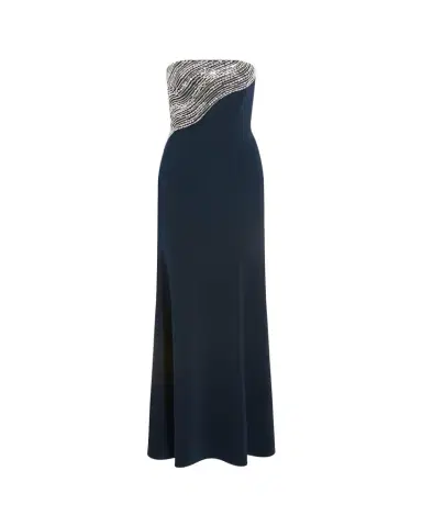 Jenny Packham Soyala Wave Beaded Strapless Gown | Thumbnail 1 Jenny Packham Soyala Wave Beaded Strapless Gown | Thumbnail 1