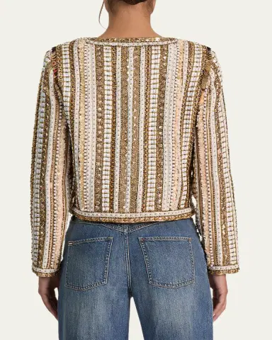 Alice + Olivia Kidman Embellished Jacket | Thumbnail 3 Alice + Olivia Kidman Embellished Jacket | Thumbnail 3