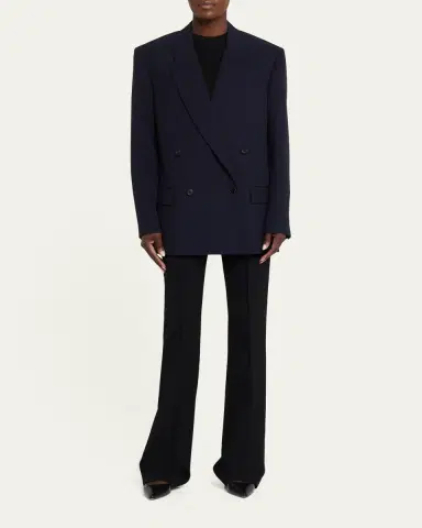 The Row Paden Double-Breasted Oversized Jacket | Thumbnail 2 The Row Paden Double-Breasted Oversized Jacket | Thumbnail 2