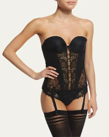 Simone Pérèle Wish Smooth-Cup Plunge Bustier | Thumbnail 2 Simone Pérèle Wish Smooth-Cup Plunge Bustier | Thumbnail 2