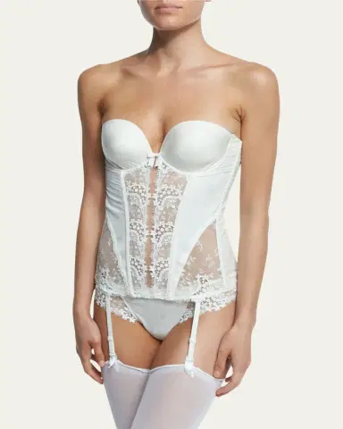 Simone Pérèle Wish Smooth-Cup Plunge Bustier | Thumbnail 4 Simone Pérèle Wish Smooth-Cup Plunge Bustier | Thumbnail 4