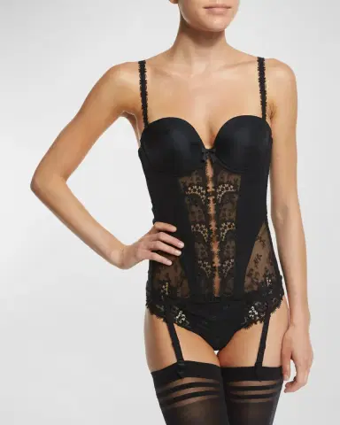 Simone Pérèle Wish Smooth-Cup Plunge Bustier | Thumbnail 6 Simone Pérèle Wish Smooth-Cup Plunge Bustier | Thumbnail 6