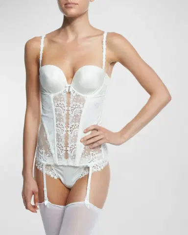 Simone Pérèle Wish Smooth-Cup Plunge Bustier | Thumbnail 8 Simone Pérèle Wish Smooth-Cup Plunge Bustier | Thumbnail 8