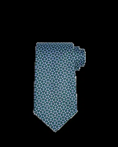 Charvet Men's Petite Geometric Silk Tie | Thumbnail 2