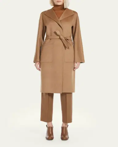 Max Mara Lilia Cashmere Wrap Coat | Thumbnail 3 Max Mara Lilia Cashmere Wrap Coat | Thumbnail 3
