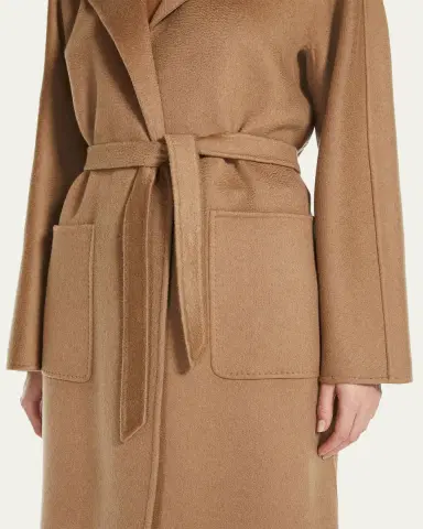 Max Mara Lilia Cashmere Wrap Coat | Thumbnail 4 Max Mara Lilia Cashmere Wrap Coat | Thumbnail 4