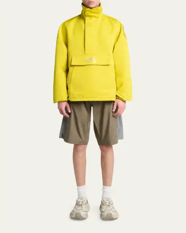 Balenciaga Men's 3B Sports Icon Quarter-Zip Jacket | Thumbnail 2 Balenciaga Men's 3B Sports Icon Quarter-Zip Jacket | Thumbnail 2