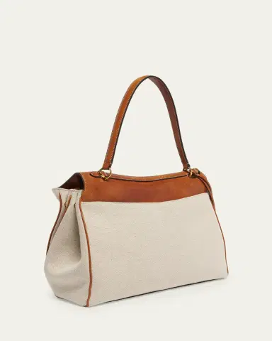 Balenciaga Rodeo Medium Canvas Top-Handle Bag | Thumbnail 3 Balenciaga Rodeo Medium Canvas Top-Handle Bag | Thumbnail 3