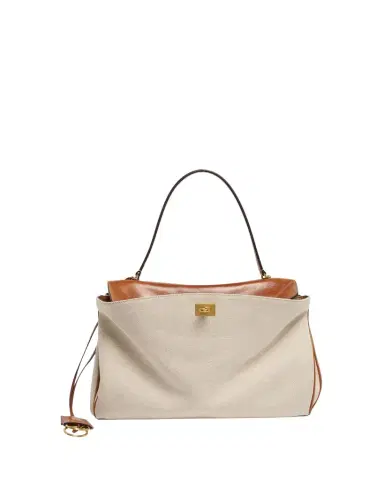 Balenciaga Rodeo Medium Canvas Top-Handle Bag | Thumbnail 1 Balenciaga Rodeo Medium Canvas Top-Handle Bag | Thumbnail 1